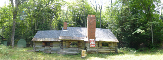 Panorama of the Cabin.
