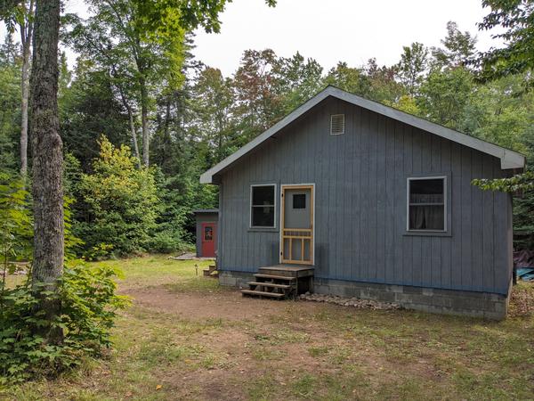 The Seney Bridge Hunt Club camp.