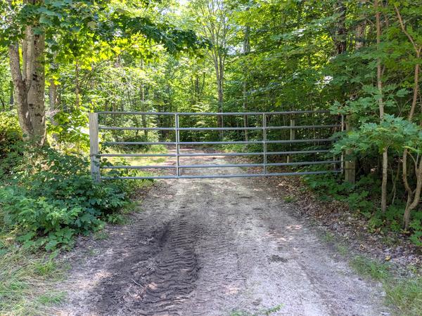 Gate to a camp.