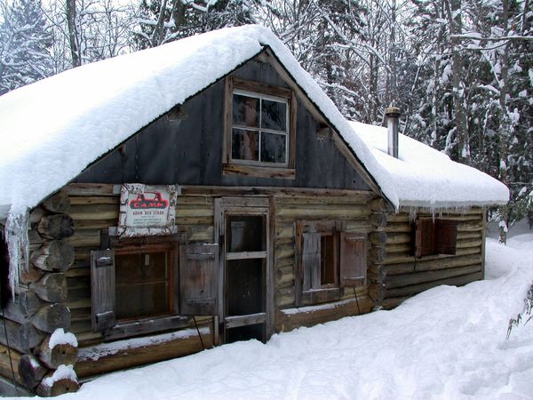 Front door to the Cabin.