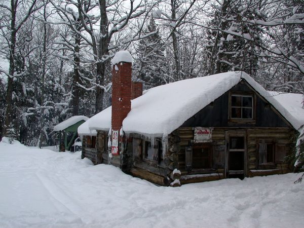 The Cabin as seen as you first see it when you come in.