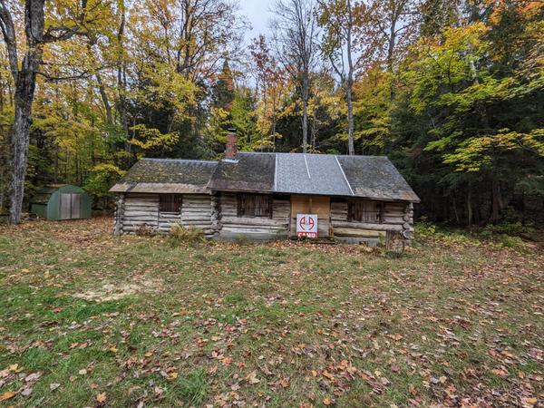 The Cabin closed up after another trip.