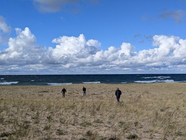 Some of the guys heading to Lake Superior.