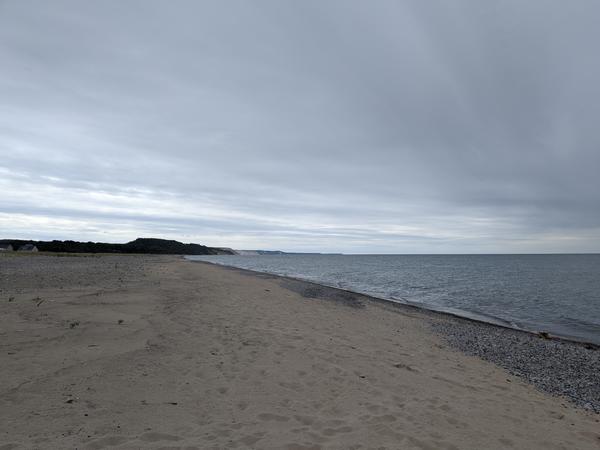 Agate beach near the Morrocco's.