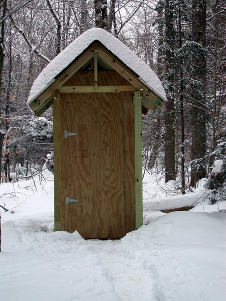 The new outhouse!