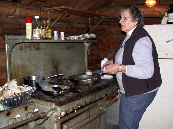 Rose cooking.